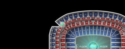 Seat view from Loge
