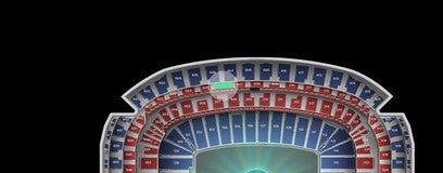 Seat view from Loge