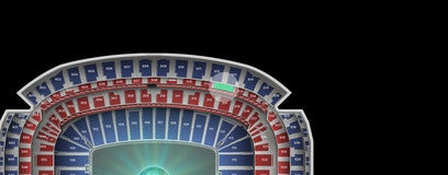 Seat view from Loge