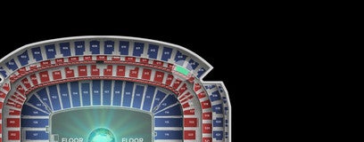 Seat view from Loge