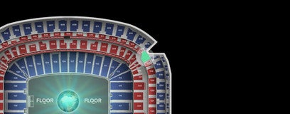 Seat view from Loge