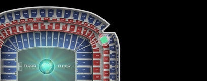 Seat view from Loge