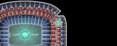 Seat view from Loge
