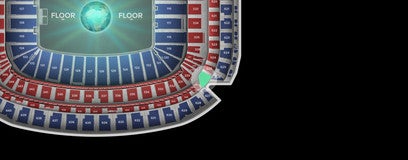 Seat view from Loge