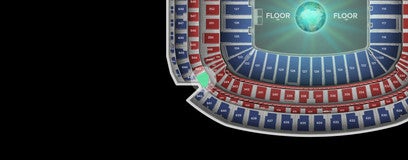 Seat view from Loge