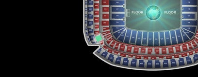 Seat view from Loge