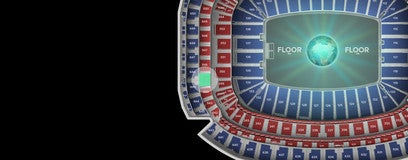 Seat view from Loge