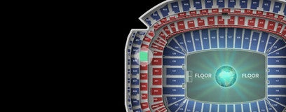 Seat view from Loge