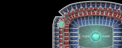 Seat view from Loge
