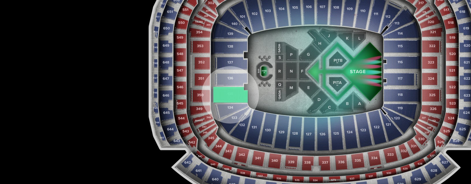 Seat view from Lower