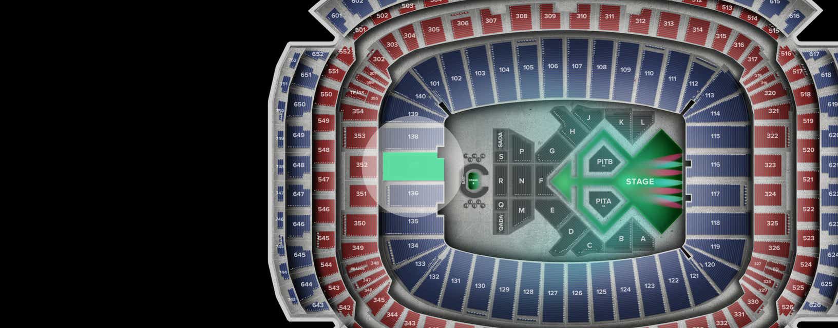 Seat view from Lower