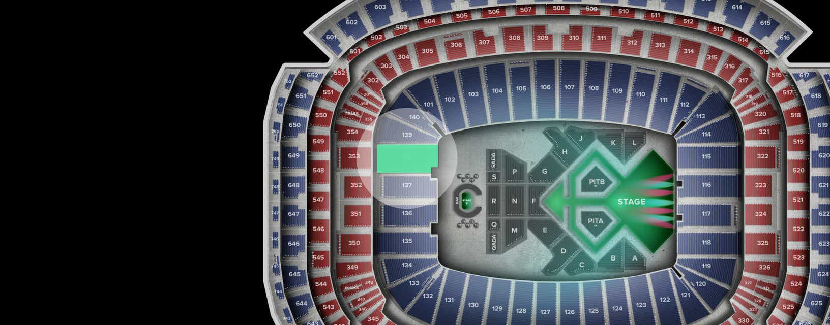 Seat view from Lower