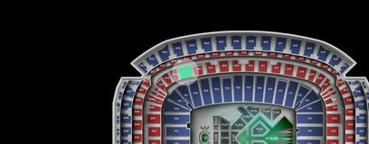 Seat view from Mezzanine