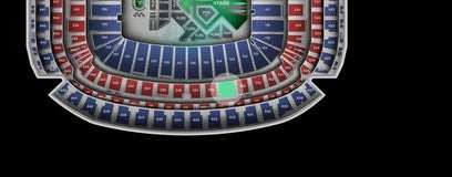 Seat view from Mezzanine