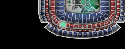 Seat view from Mezzanine