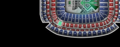 Seat view from Mezzanine