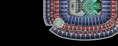 Seat view from Mezzanine