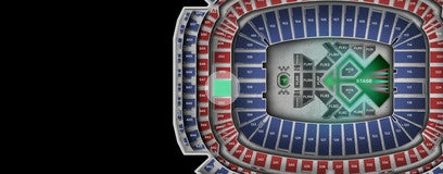 Seat view from Mezzanine