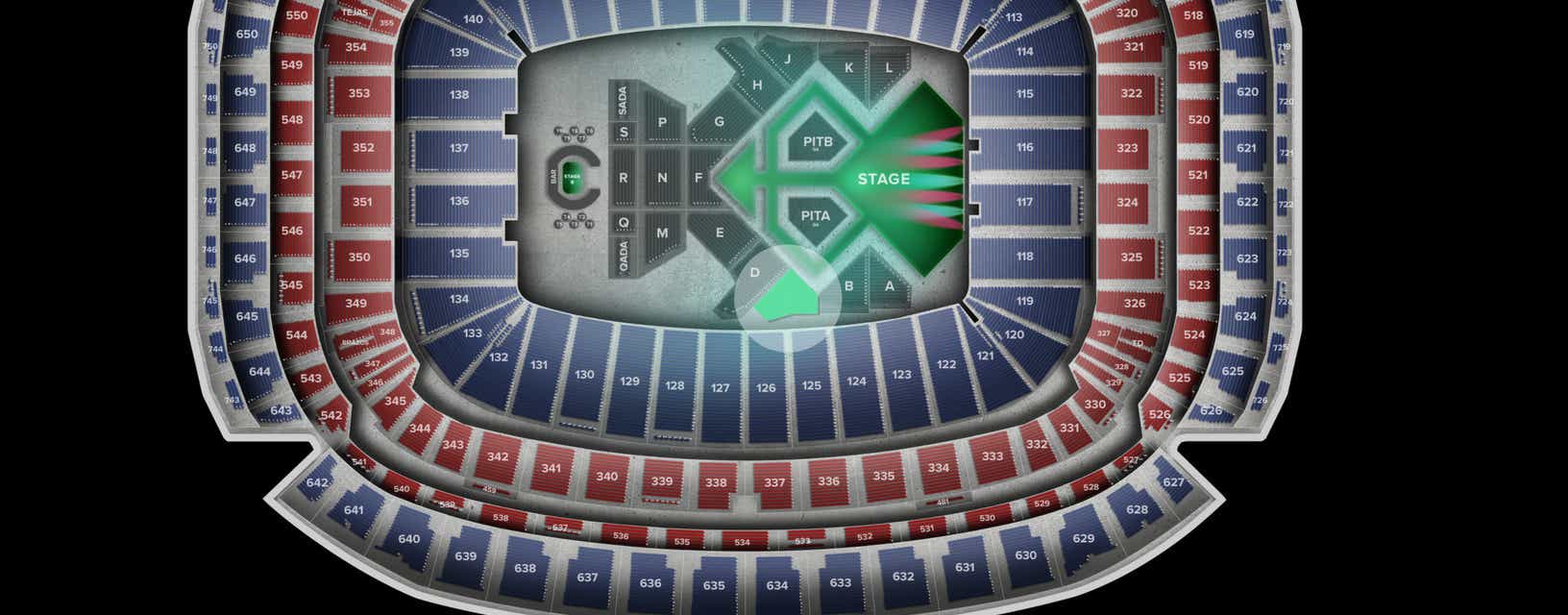 Seat view from Floor