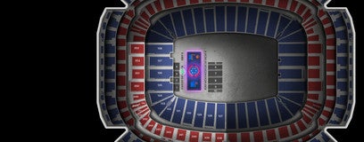Seat view from Floor