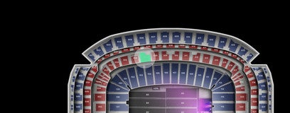 Seat view from Mezzanine