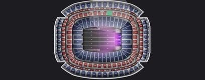 Seat view from Mezzanine