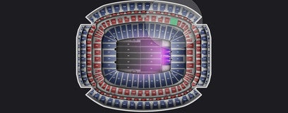 Seat view from Mezzanine