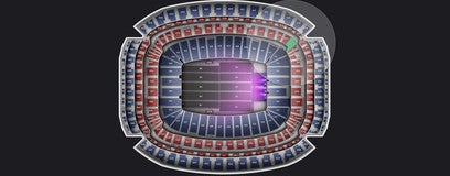 Seat view from Mezzanine