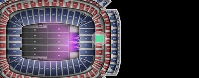 Seat view from Mezzanine