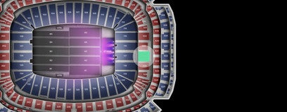 Seat view from Mezzanine