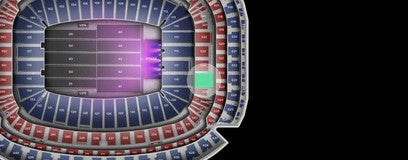 Seat view from Mezzanine