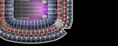 Seat view from Mezzanine