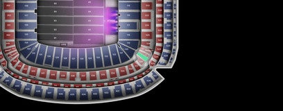 Seat view from Mezzanine