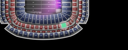 Seat view from Mezzanine