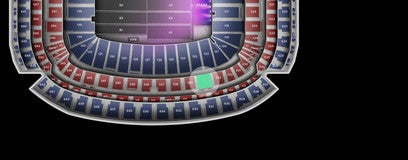 Seat view from Mezzanine