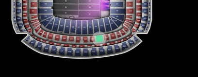 Seat view from Mezzanine