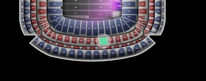 Seat view from Mezzanine