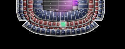 Seat view from Mezzanine