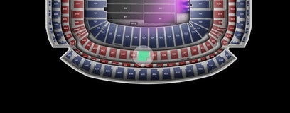 Seat view from Mezzanine