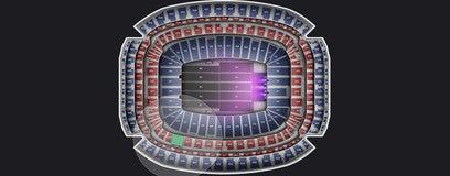 Seat view from Mezzanine