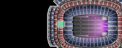 Seat view from Mezzanine