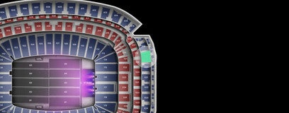 Seat view from Upper