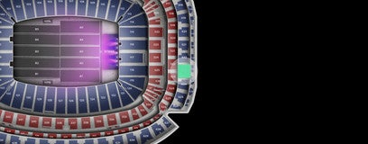 Seat view from Upper