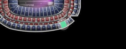 Seat view from Upper