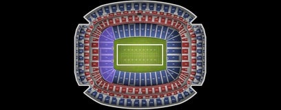 Seat view from Middle Endzone