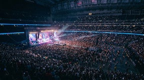 Seat view from Mezzanine