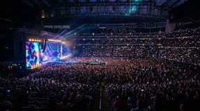 Seat view from Mezzanine