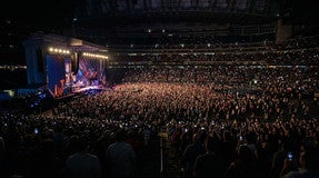 Seat view from Mezzanine