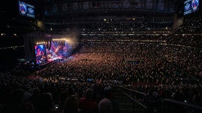 Seat view from Mezzanine
