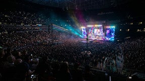 Seat view from Mezzanine